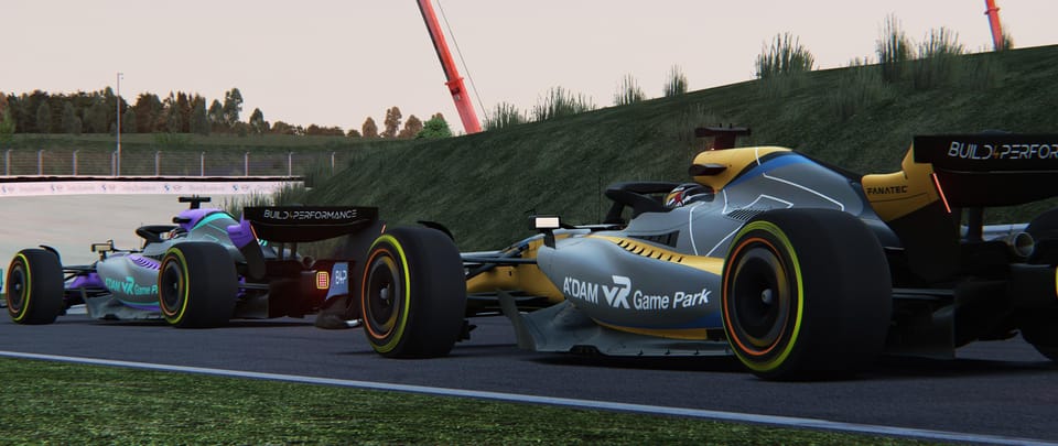 Amsterdam: Racing Experience at A'DAM VR Game Park (no VR) - Racing with up to 14 players: the social engine