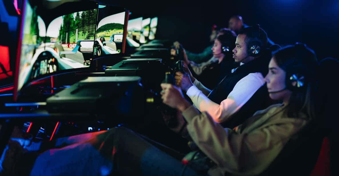 Amsterdam: Racing Experience at A'DAM VR Game Park (no VR) - The included drink token: a small perk that actually helps