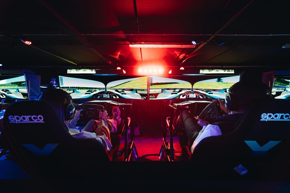 Amsterdam: Racing Experience at A'DAM VR Game Park (no VR) - Multiple circuits for all levels (and why that’s a smart design)