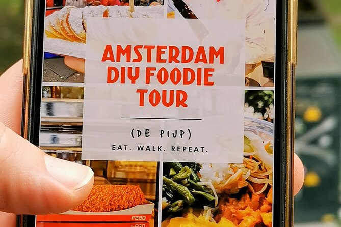 Amsterdam Self-Guided Food Tour in De Pijp Neighbourhood - What You’ll Taste: Dutch Classics Plus Surinamese and Japanese Bites