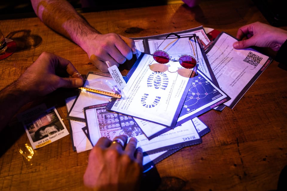 Amsterdam: Self-guided Red Light District Pub Crawl Mystery - Bierfabriek off Rokin: where the case starts