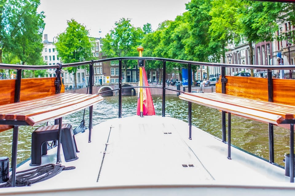 Amsterdam: Small-Group Canal Cruise incl. Drinks and Snacks - The 2-hour canal loop: canal belt, Prinsengracht, Amstel, and more