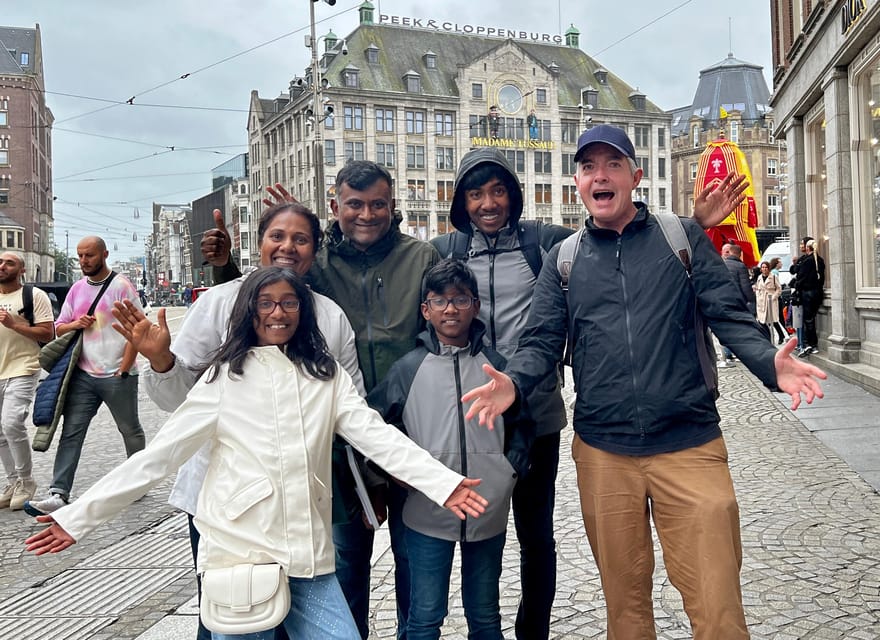Amsterdam: Small Group Walking Tour with Fun Guide - The halfway refreshment break: plan for coffee, not included snacks