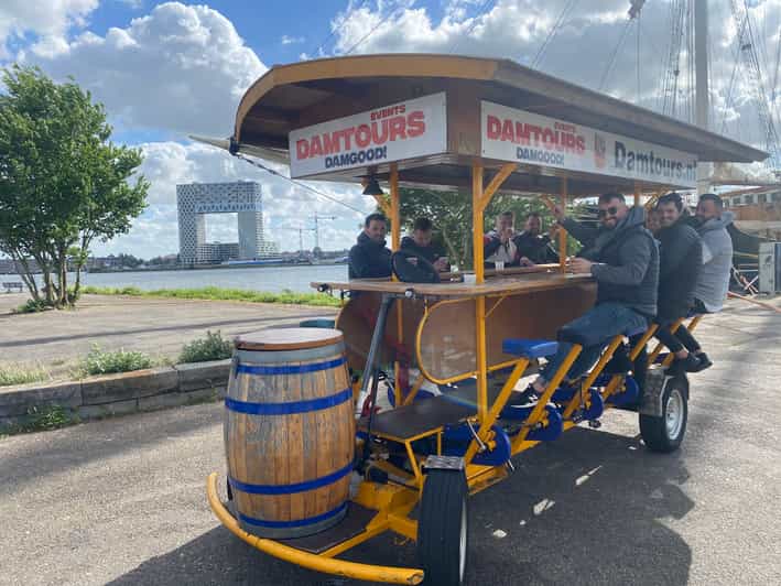 Amsterdam: The Original BUBBLES & BIKE Private Prosecco Tour - Key highlights at a glance