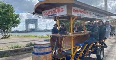 Amsterdam: The Original BUBBLES & BIKE Private Prosecco Tour - Rhôneweg 1 meeting point: under the train viaduct, Sloterdijk station walk, and how to avoid delays