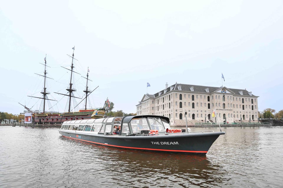 Amsterdam: Traditional Canal Cruise with Bar on Board - Meet the Captain: Live English Stories Plus Multilingual Audio