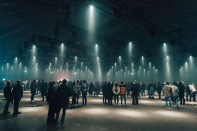 Amsterdam: Unfold.art 'Sora' Immersive Art Exhibit Ticket - What Sora actually is: Nonotak’s sky window, built from light