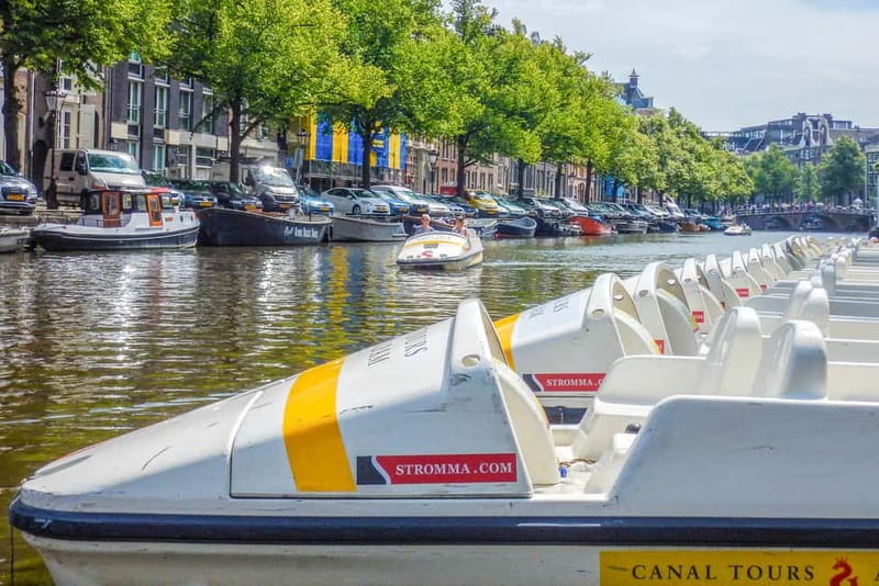Amsterdam: Unique Pedal Boat Experience in the Canals - Key things to know before you pedal