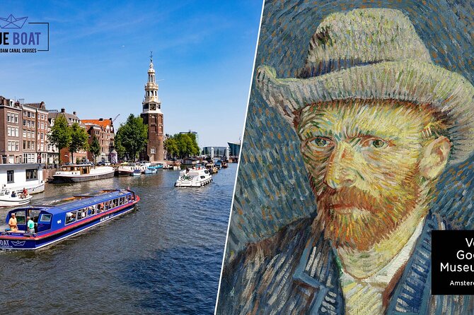 Amsterdam: Van Gogh Museum Entry & 75 minute City Canal Cruise - How your Van Gogh visit works when you are self-guided