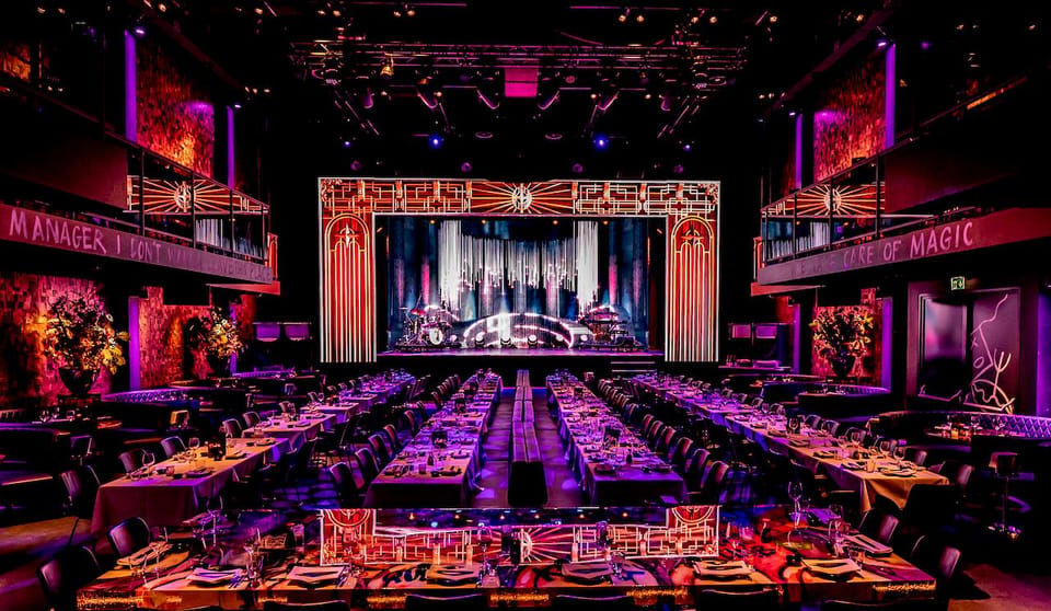 Amsterdam: VEGAS Dinner Show with 3-Course Sharing Menu - Getting there: Harbour Club Theater near Amsterdam Oost