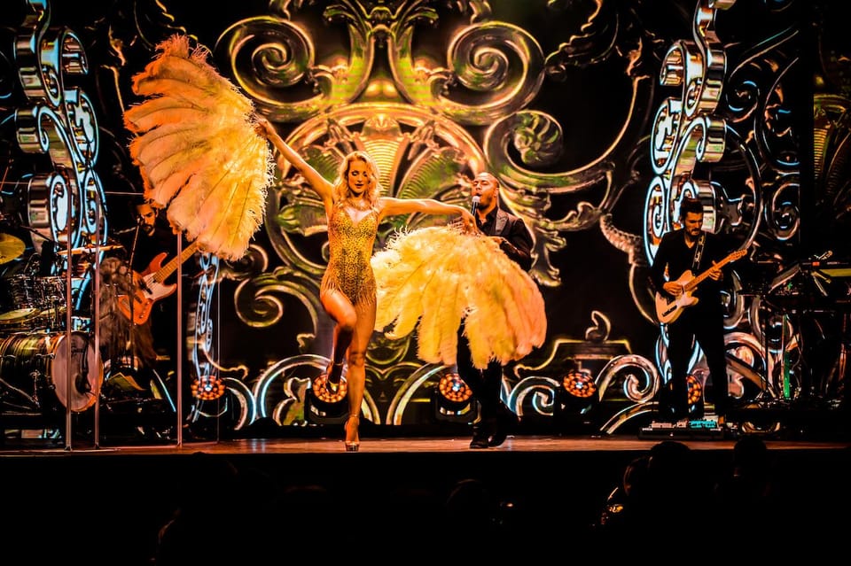 Amsterdam: VEGAS Dinner Show with 3-Course Sharing Menu - Drinks, extras, and what to watch for