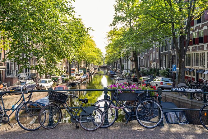 Amsterdam Walking Tour and Cruise with Drinks and Cheese Tasting - Muntplein to Begijnhof gardens: flower market energy, then a quiet pocket