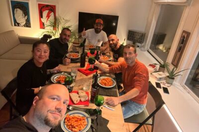 Authentic Italian Dinner in Cozy Canal Home in Amsterdam - Meeting Luca and Settling In at a Communal Table