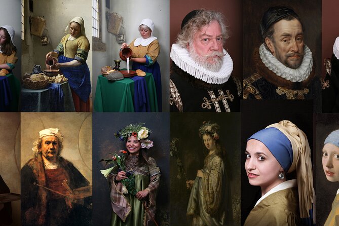 Become a Dutch Art Piece Photo Shoot in Amsterdam - Single Portrait - What’s included (and what you don’t get)