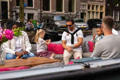 Dutch Pancake City Centre Canal Cruise - The canal route: Anne Frank House, the Amstel, and why the names matter
