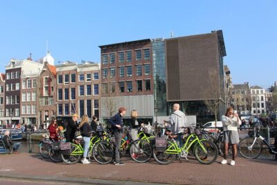 E-Bike Tour, Amsterdam's Highlights and Hidden Gems - Anne Frank House area: outside viewing plus quick context