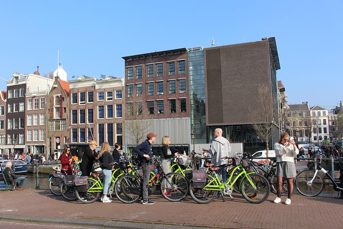 E-Bike Tour, Amsterdam's Highlights and Hidden Gems - Anne Frank House area: outside viewing plus quick context