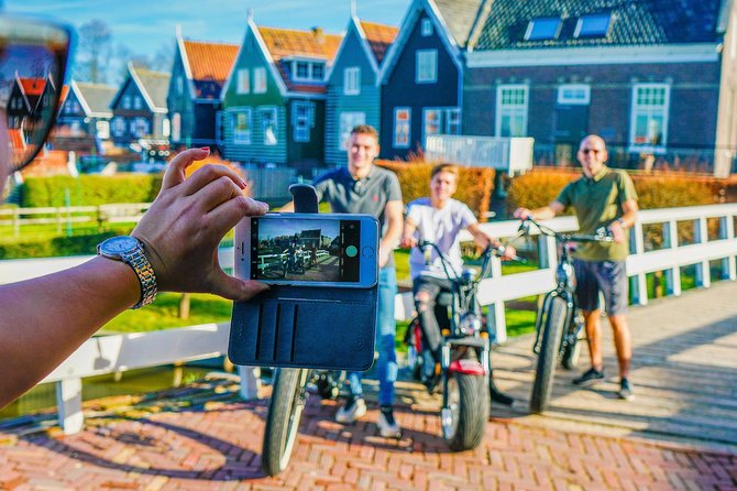 E-fatbike rental Volendam - Countryside of Amsterdam - The polder route: windmill views, cows, and dikes above and below sea level