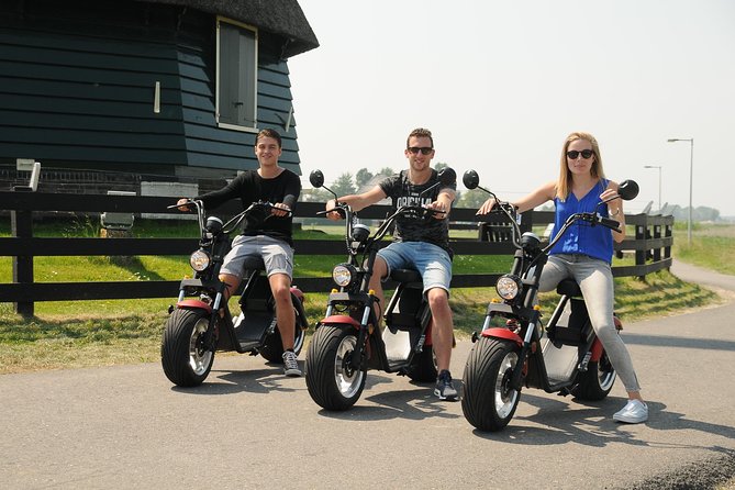 E-scooter rental Volendam - Countryside of Amsterdam - Monnickendam: Bronze-Brick Houses, Old Harbour Vibes, and a Brewery Stop