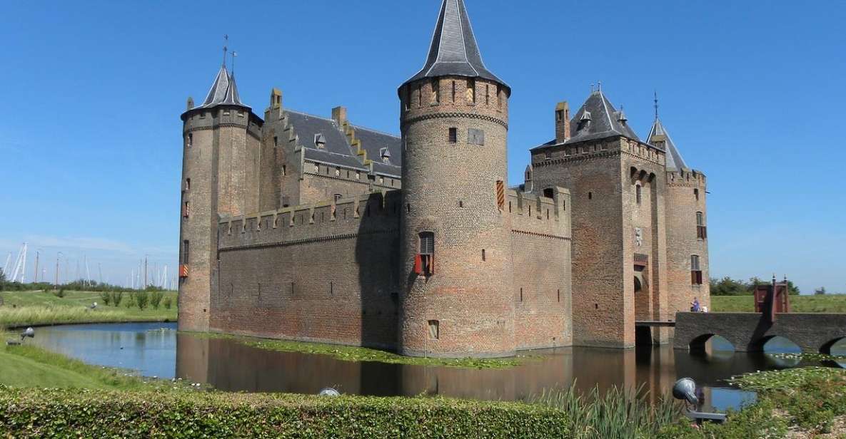 From Amsterdam: Private Day Trip to the Dutch Castles - Muiden Castle (Muiderslot): walking into a UNESCO medieval setting
