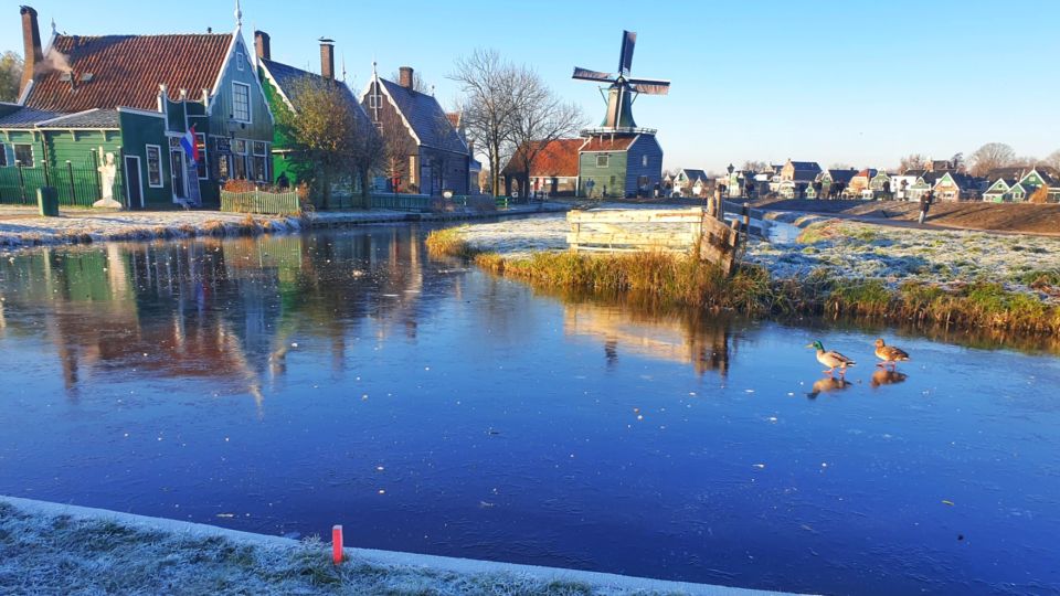 From Amsterdam: Small Group Zaanse Schans and Volendam Tour - Don’t miss the cheese tasting, shops, and giant wooden shoe photo