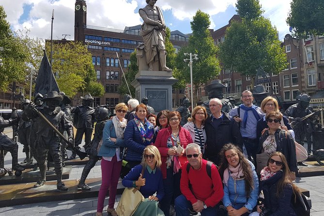 Historical tour of Amsterdam with Italian guide - Flower Market and the residence flower stop