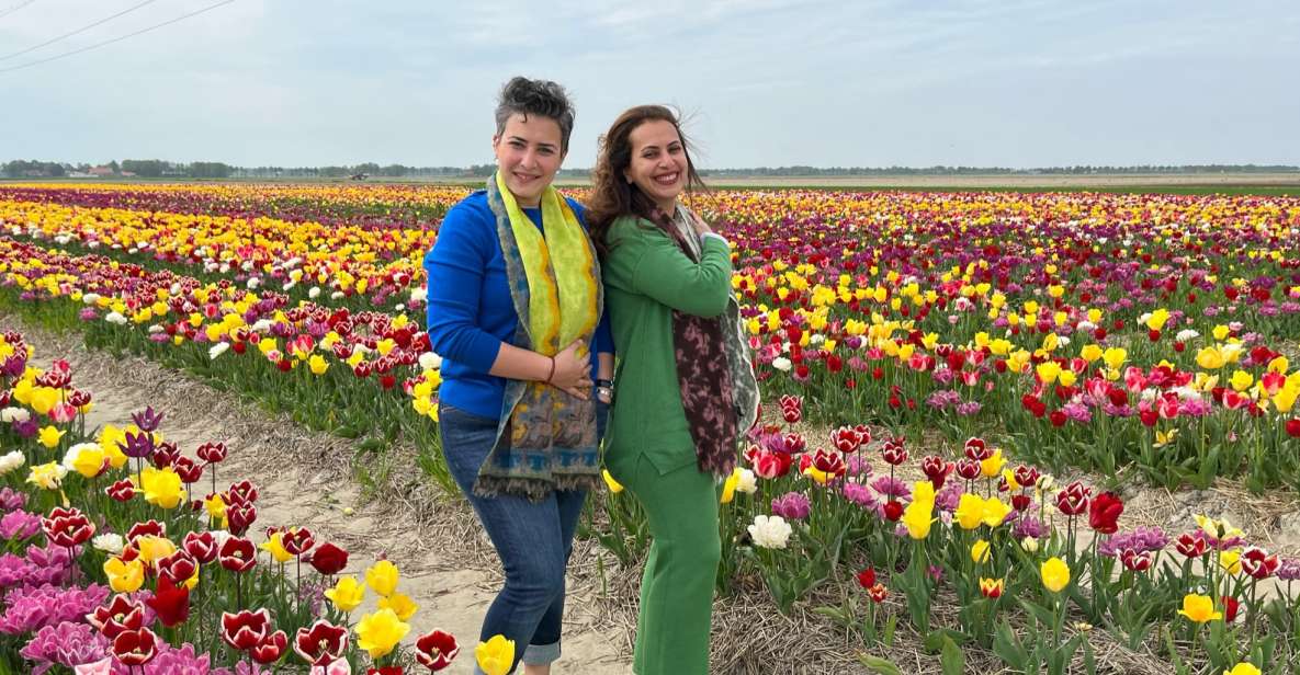 Keukenhof, Tulip Farm, Flower Fields & Windmills - Key highlights at a glance