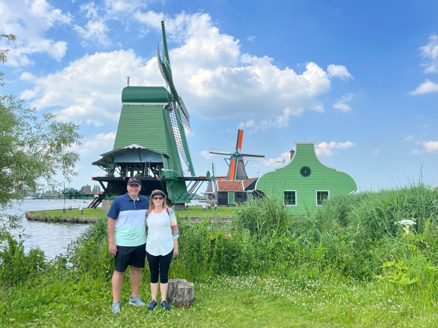 Keukenhof, Tulip Farm, Flower Fields & Windmills - Volendam and Marken: colorful houses and an island-village walk