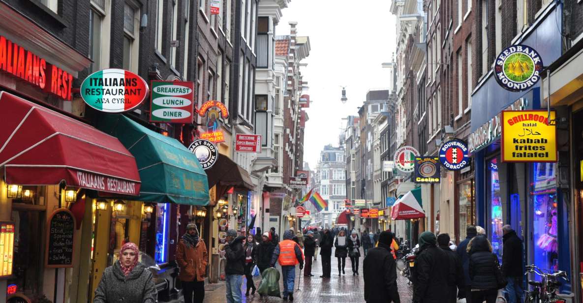 Private Amsterdam Walking Tour - Red Light District streets: history, politics, coffee shop culture, and adult context