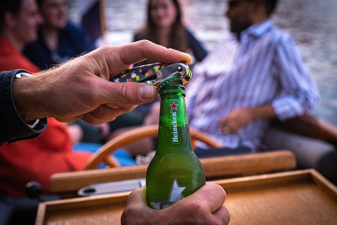 Private Boat Tour Amsterdam - 90 Min incl. welcome drink on historic saloon boat - The Host Matters: Carl, Robert, and Robertino’s Style