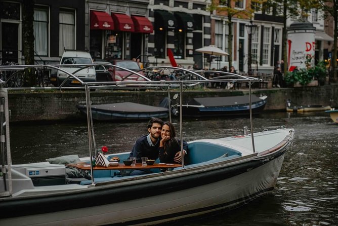 Private Romantic Canal Cruise Amsterdam with Bubbly and Snacks - Bridge of Love and “Monet’s” famous bridge: art-fueled moments on the water