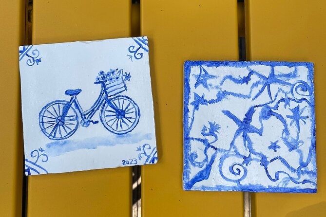 Private Souvenir Creation in Dutch Delft Blue from Netherlands - Painting Your Own Tile: The Part You’ll Actually Remember