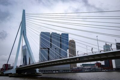 Private Transfer from Amsterdam city center to Rotterdam - Wi-Fi, bottled water, and the “keep moving” perks