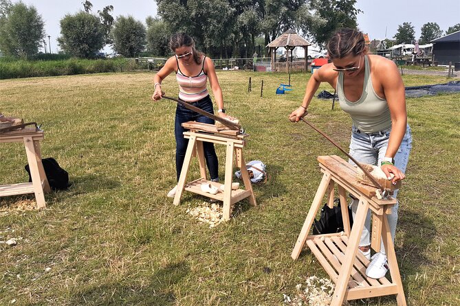 Private Workshop for Wooden Shoe Making in Simonehoeve - How the 2-Hour Workshop Really Flows