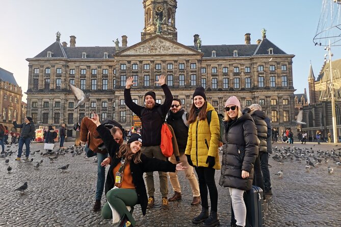 Rude Bastards Tour of Amsterdam (CYHIT) - Where the guide leads: Centraal Station to Waag, stop by stop