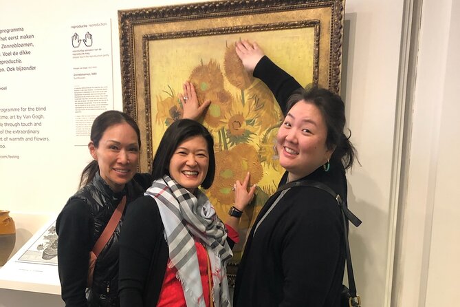 Van Gogh Museum, Rijks Museum & Walking Tour - Private Day Tour - Entering the Van Gogh Museum with fast-track time