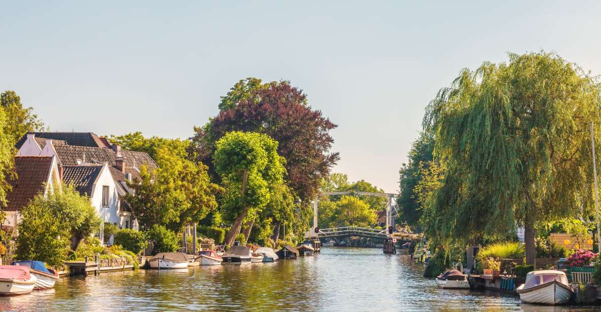 Vecht River: Full-day Cruise with Lunch - The boat ride: open water views of castles, estates, and draw bridges
