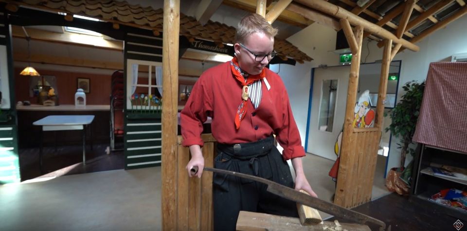 Volendam: 2-Hour Clogmaking Workshop and Cheese Tour - The 2-hour clog workshop: from poplar block to your own wooden shoe