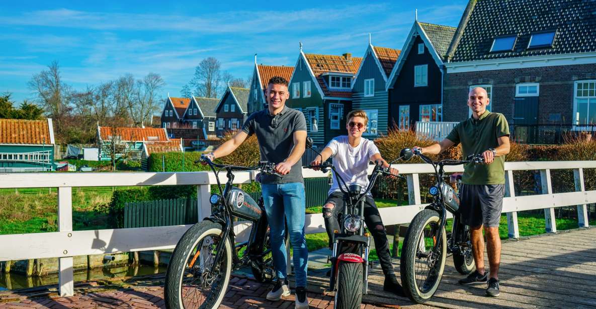 Volendam: E-Fatbike Rental - Edam in about an hour: narrow alleys, canals, and cheese culture