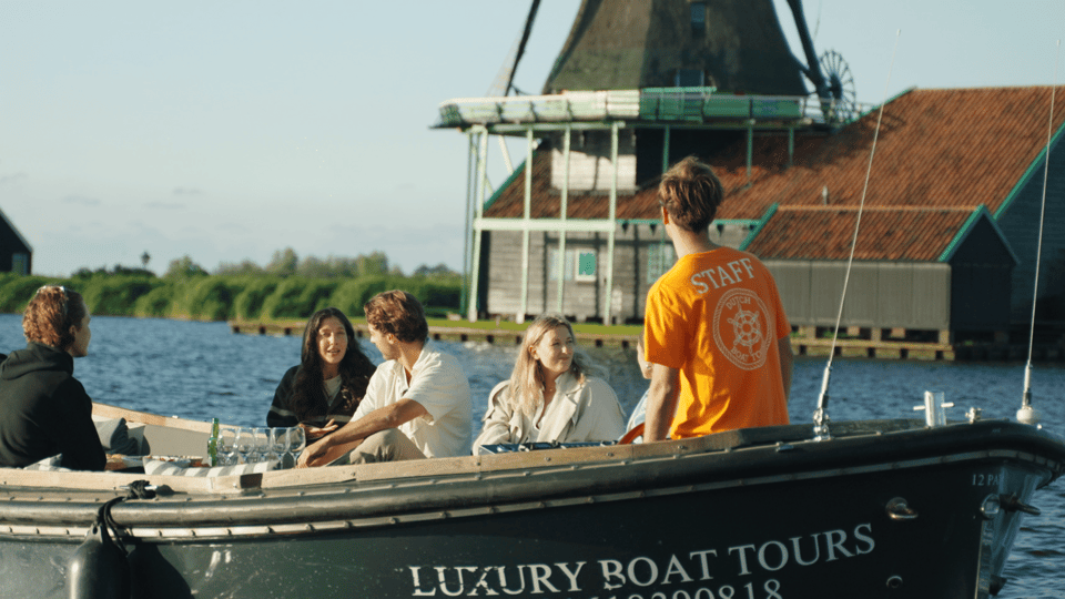Zaanse Schans: Private Cruise + Live Guide, Optional Drinks - The Hour on Water: What You’ll See, Stop by Stop