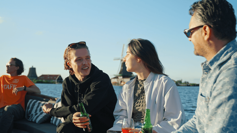 Zaanse Schans: Private Cruise + Live Guide, Optional Drinks - Rain or Shine: The Comfort Factor on a Roofed Boat